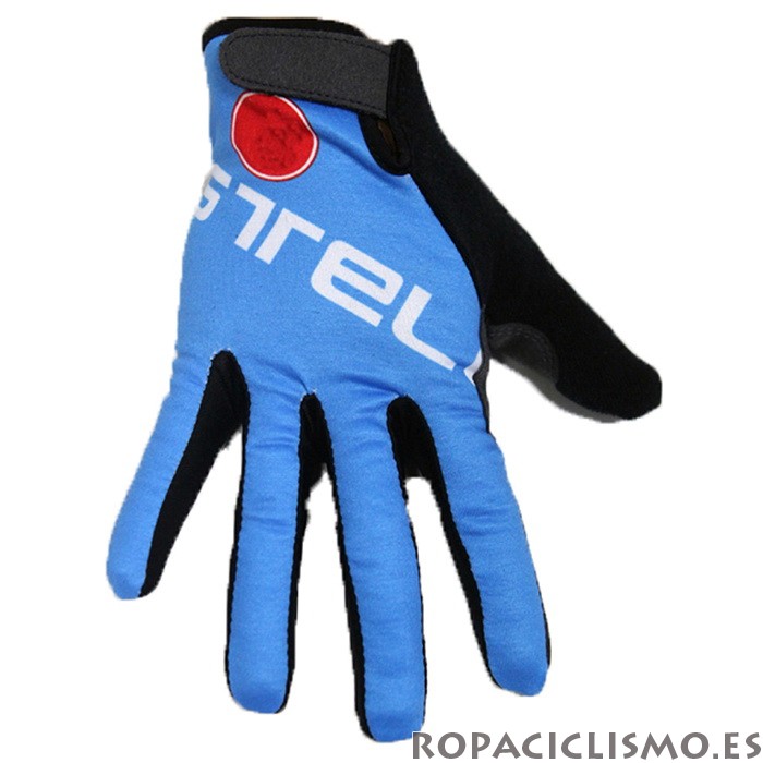 2020 Castelli Guantes Largos Azul Negro (4)